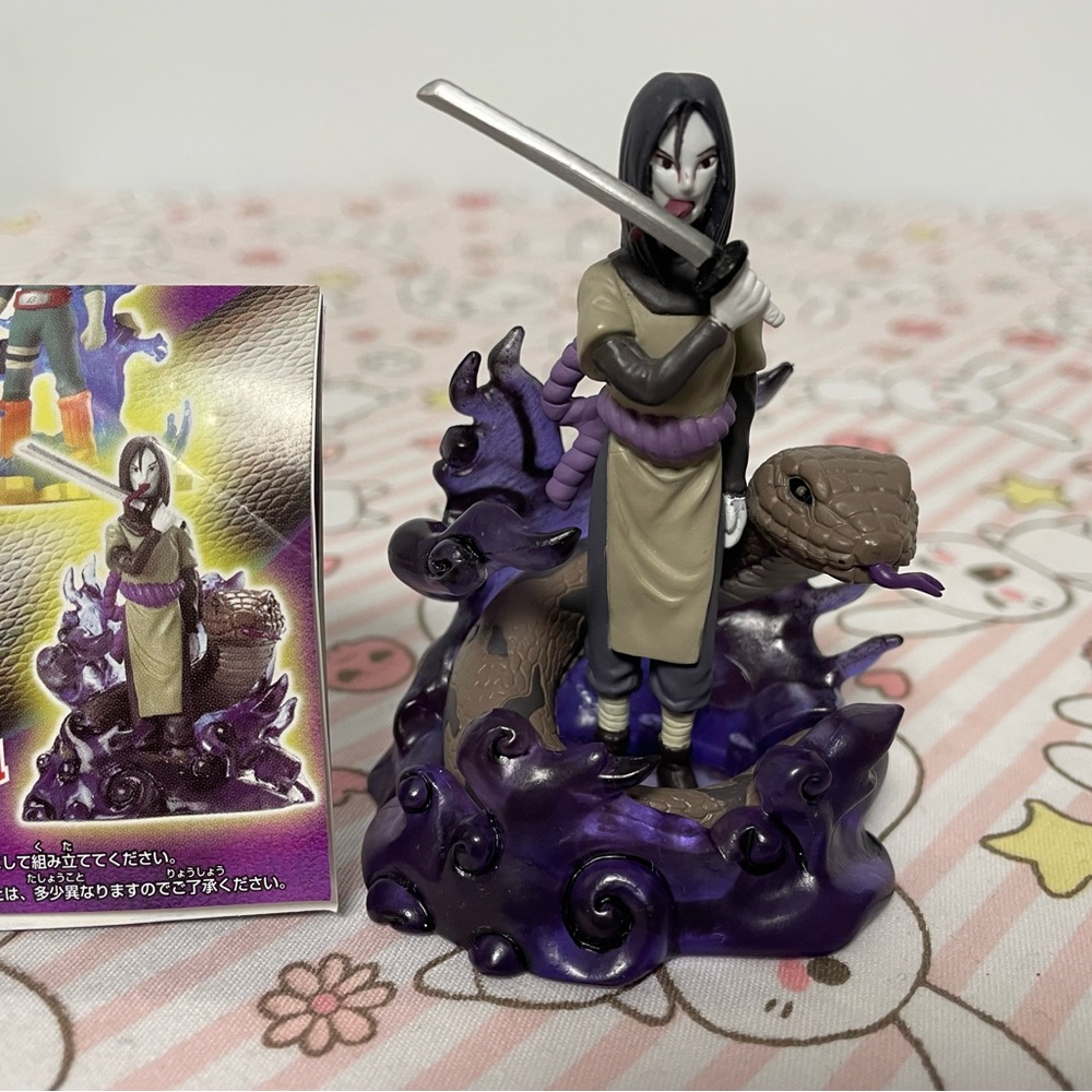 Naruto Orochimaru Anime Real Collection Series 2 Figurine Mini Toy Gashapon 2003